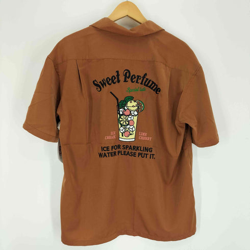 パワートゥザピープル POWER TO THE PEOPLE NACE DAY 両面刺繍 開襟 S/S オープンカラー シャツ メンズ JPN:M